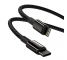 USB-C to Lightning Cable Baseus Tungsten Gold, 20W, 2.4A, 1m, Black CATLWJ-01 