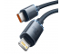 USB-C to Lightning Cable Baseus Crystal Shine Series, 20W, 2.4A, 2m, Black CAJY000301 