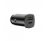 Car Charger Baseus Square PPS, 30W, 5A, 1 x USB-A - 1 x USB-C, Black CCALL-AS01 