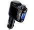 Bluetooth FM Transmitter and Car Charger Baseus S-06 (Overseas Edition), 2 x USB-A, Black CCHC000001 