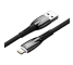 USB-A to Lightning Cable Baseus Glimmer Series, 20W, 2.4A, 2m, Black 