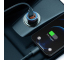 Car Charger Baseus Golden Contactor Max, 60W, 3A, 1 x USB-A - 1 x USB-C, Grey CGJM000113 