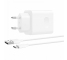 Wall Charger Huawei HW-100400E01, 40W, 4A, 1 x USB-A, with USB-C Cable, White 