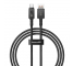 USB-A to USB-C Cable Baseus Unbreakable, 100W, 5A, 1m, Black P10355801111-00 