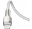 USB-C to Lightning Cable Baseus Cafule Series Metal, 20W, 2.4A, 1m, White CATLJK-A02 
