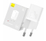 Wall Charger Baseus GaN5, 30W, 3A, 1 x USB-C, White CCGN070502 