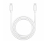 USB-C to USB-C Cable Oppo DL149, 65W, 8A, 1m, White 