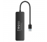 USB-A Hub Baseus UltraJoy, 4 x USB-A 3.0, 1m, Black B0005280B111-03