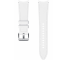 Hybrid Leather Band (20mm, M/L) for Samsung Galaxy Watch4/ Watch4 Classic/ Watch5/ Watch5 Pro ET-SHR89LWEGEU White (EU Blister)