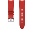Hybrid Leather Band (20mm, S/M) for Samsung Galaxy Watch4 / Galaxy Watch4 Classic / Galaxy Watch5 / Galaxy Watch5 Pro ET-SHR88SREGEU Red (EU Blister)
