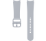 Sport Band (20mm, M/L) for Samsung Galaxy Watch4/  Watch4 Classic/ Watch5/ Watch5 Pro ET-SFR87LSEGEU Silver (EU Blister)