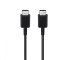 USB-C to USB-C Cable Samsung EP-DA705BBE, 25W, 3A, 1m, Black GP-TOU021RFBBW