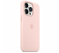 Silicone Case with MagSafe for Apple iPhone 13 Pro Max, Chalk Pink MM2R3ZM/A