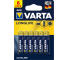 Varta Longlife Batteries 4103, AAA / LR03 / 1.5V, Set 6 pcs (EU Blister)