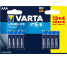 Varta Longlife Power Batteries 4903, AAA/ LR03 / 1.5V, Set 16 pcs, Alkaline (EU Blister)