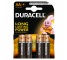 Duracell BASIC Duralock Batteries MN 1500, AA / LR6 / 1.5V, Set 4 pcs, Alkaline (EU Blister)