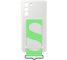 Silicone Case with Strap for Samsung Galaxy S21 FE 5G G990, White EF-GG990TWEGWW