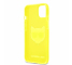 Silicon Case Karl Lagerfeld Choupette Head for Apple iPhone 13 mini Fluo Yellow KLHCP13SCHTRY (EU Blister)