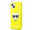 Silicon Case Karl Lagerfeld Choupette Head for Apple iPhone 13 mini Fluo Yellow KLHCP13SCHTRY (EU Blister)