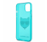 Silicon Case Karl Lagerfeld Choupette Head for Apple iPhone 13 mini Fluo Blue KLHCP13SCHTRB (EU Blister)