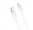 USB-C to Lightning Cable Blue Power B2BX19, 18W, 3A, 2m, White