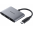 USB-C to USB-C / HDMI / USB-A Multiport Adapter Samsung, Grey EE-P3200BJEGWW
