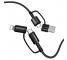 3in1 Cable USB / Type-C / Lightning Joyroom S-1230G3, 60W, 1.2m Black (EU Blister)