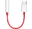 USB-C to 3.5mm Audio Adapter OnePlus TC01W, 0.09m, Red 5461100024