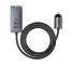 Car Charger Baseus Share Together, 120W, 3A, 2 x USB-A - 2 x USB-C, Grey CCBT-A0G