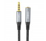 Audio Cable HOCO UPA20 3.5mm TRRS 2m Black (EU Blister)