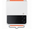Silicone Case with Strap for Samsung Galaxy Z Flip4 F721, White EF-GF721TWEGWW