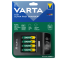 Varta LCD Ultra Fast Charge+ 4x NiMH AAA/AA 2100MA Black (EU Blister)