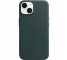 Leather Case with MagSafe for Apple iPhone 14, Forest Green MPP53ZM/A