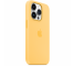Silicone Case with MagSafe for Apple iPhone 14 Pro, Sunglow MPTM3ZM/A