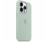 Silicone Case with MagSafe for Apple iPhone 14 Pro, Succulent MPTL3ZM/A
