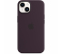 Silicone Case with MagSafe for Apple iPhone 14, Elderberry MPT03ZM/A