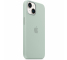 Silicone Case with MagSafe for Apple iPhone 14 Plus, Succulent MPTC3ZM/A