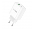 Wall Charger BLUE Power 20W 1x USB / 1x Type-C PD QC3 White BC80A (EU Blister)