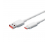 USB-A to USB-C Cable Xiaomi Mi, 120W, 6A, 1m, White