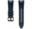 Hybrid Eco-Leather Strap for Samsung Galaxy Watch6 / Classic / Watch5 / Pro / Watch4 Series, S/M, Indigo ET-SHR95SNEGEU