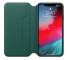 Leather Folio Case for Apple iPhone XS Max, Forest Green MRX42ZM/A 