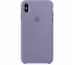Silicone Case for Apple iPhone XS Max, Lavender Grey MTFH2ZE/A