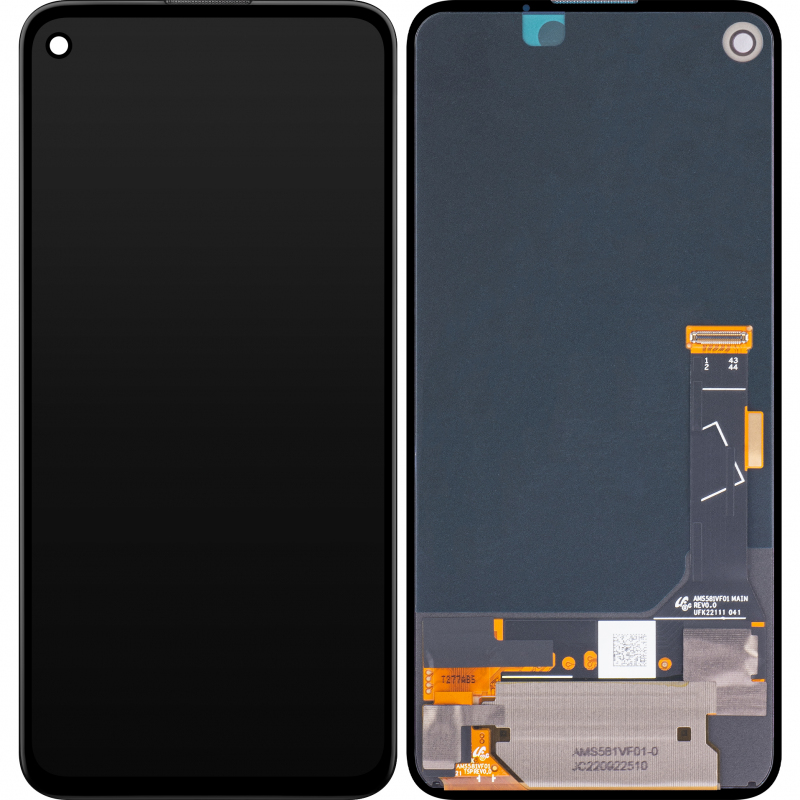 LCD Display Module for Google Pixel 4a, Just Black