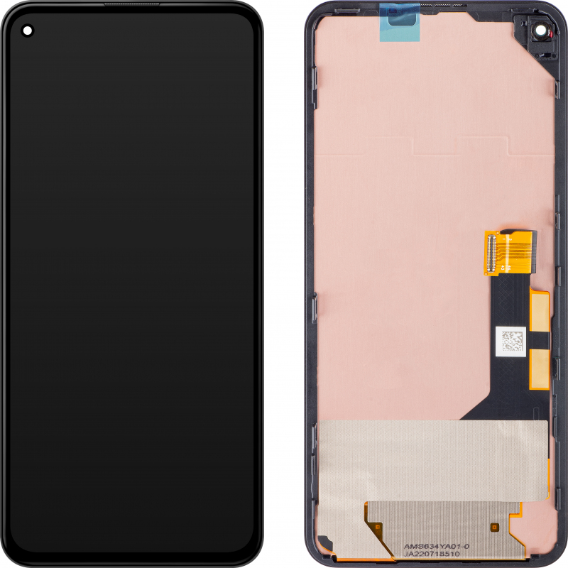 LCD Display Module for Google Pixel 5a 5G, Black