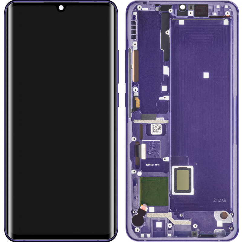 LCD Display Module for Xiaomi Mi Note 10 Lite, Nebula Purple