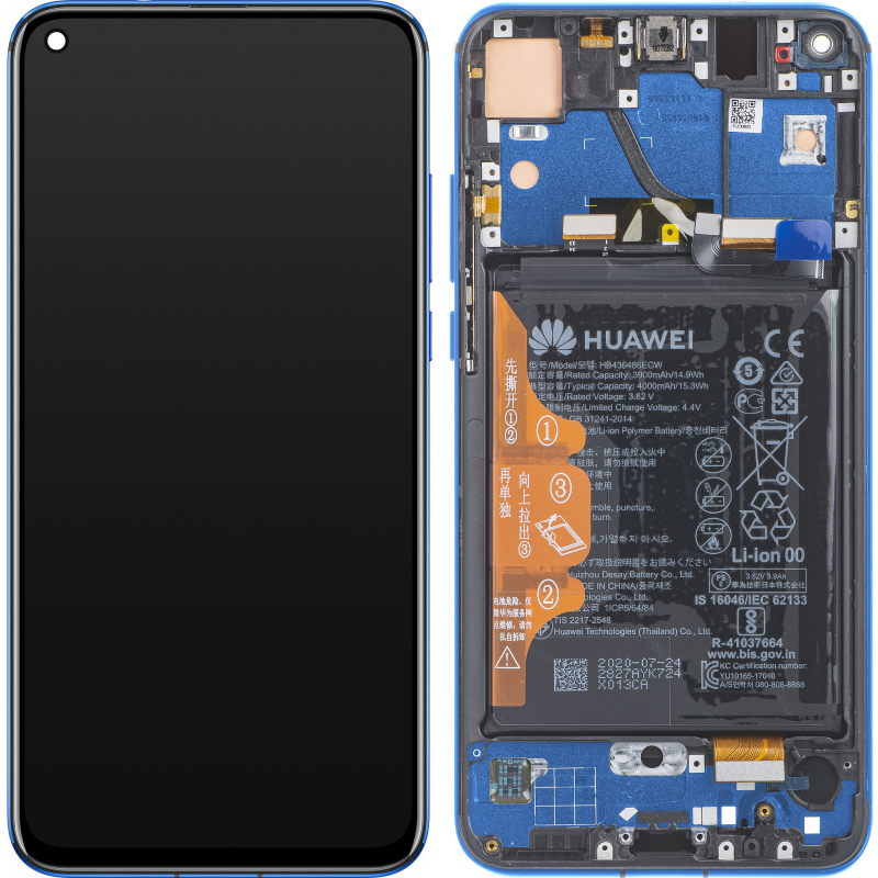 huawei-honor-view-20-midnight-blue-lcd-display-module--2B-battery