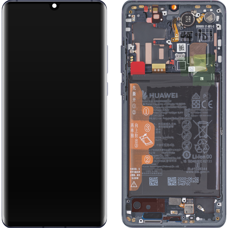 huawei-p30-pro-mystic-blue-lcd-display-module--2B-battery