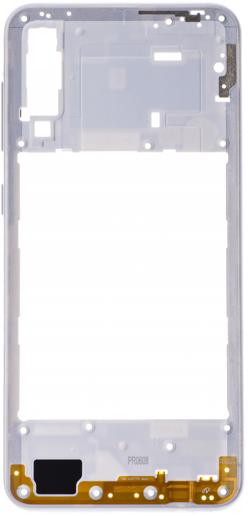 middle-frame---middle-cover-for-samsung-galaxy-a30s-a307-white-gh98-44765d
