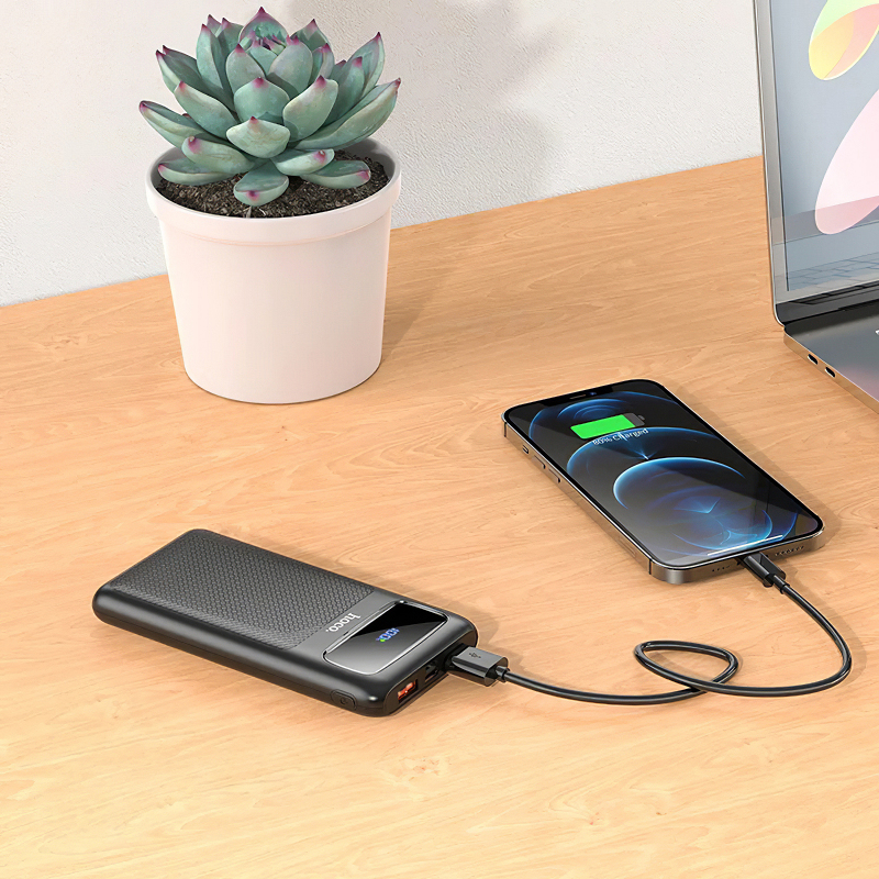 hoco-j81-powerbank-10000-mah-2C-power-delivery--28pd-29---quick-charge-3.0-2C-22.5w-2C-black--28eu-blister-29