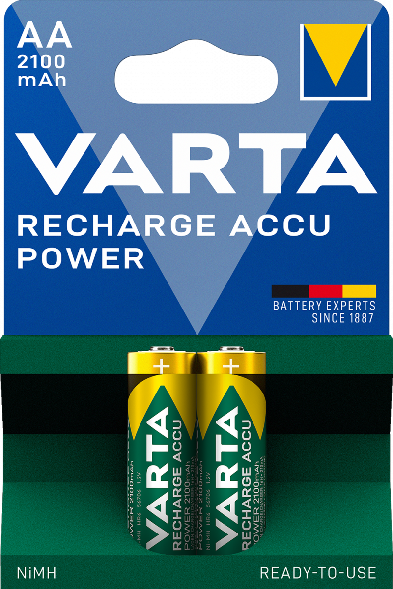 varta-rechargeable-batteries--2C-aa---lr03-2C-2100mah-2C-nimh-2C-set-2-pcs--28eu-blister-29
